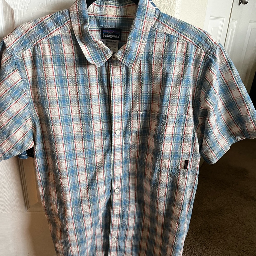 Patagonia striped Button Down Medium